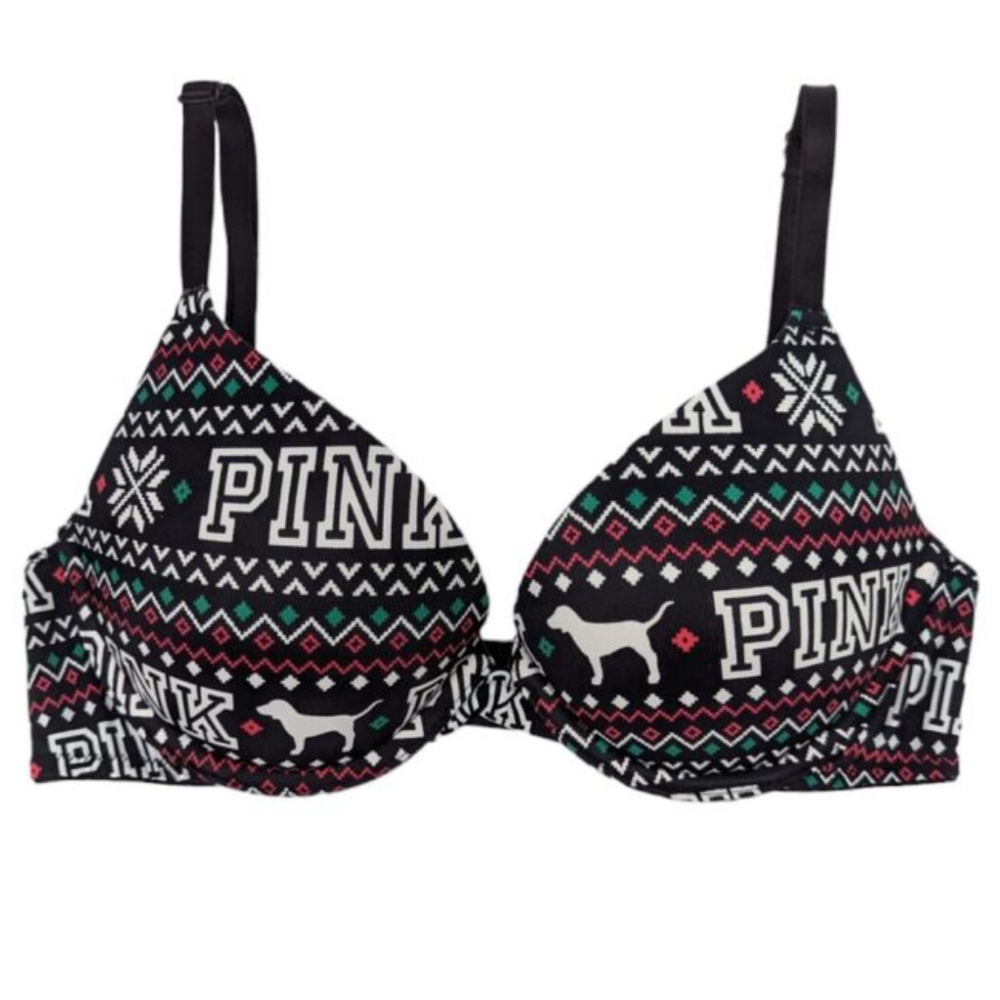 Victoria's Secret Pink Wear Everywhere Underwired Bra. Size 34DD